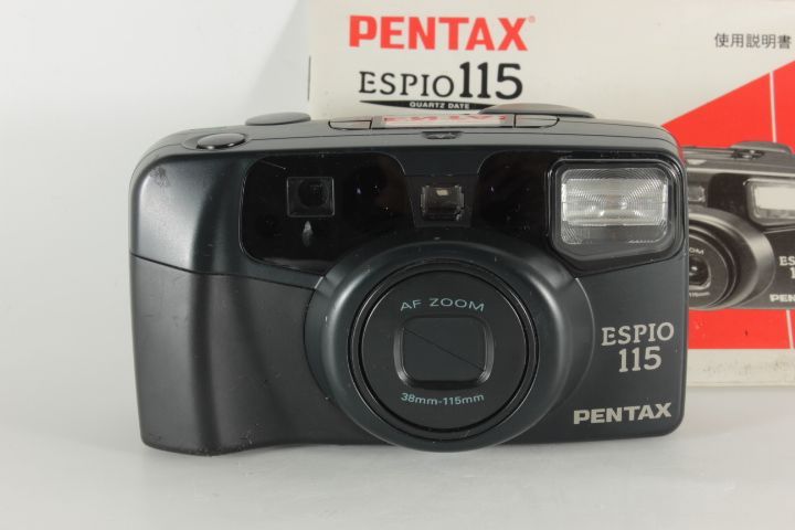 PENTAX ペンタックス ESPIO 115 ブラック #20850 - メルカリ