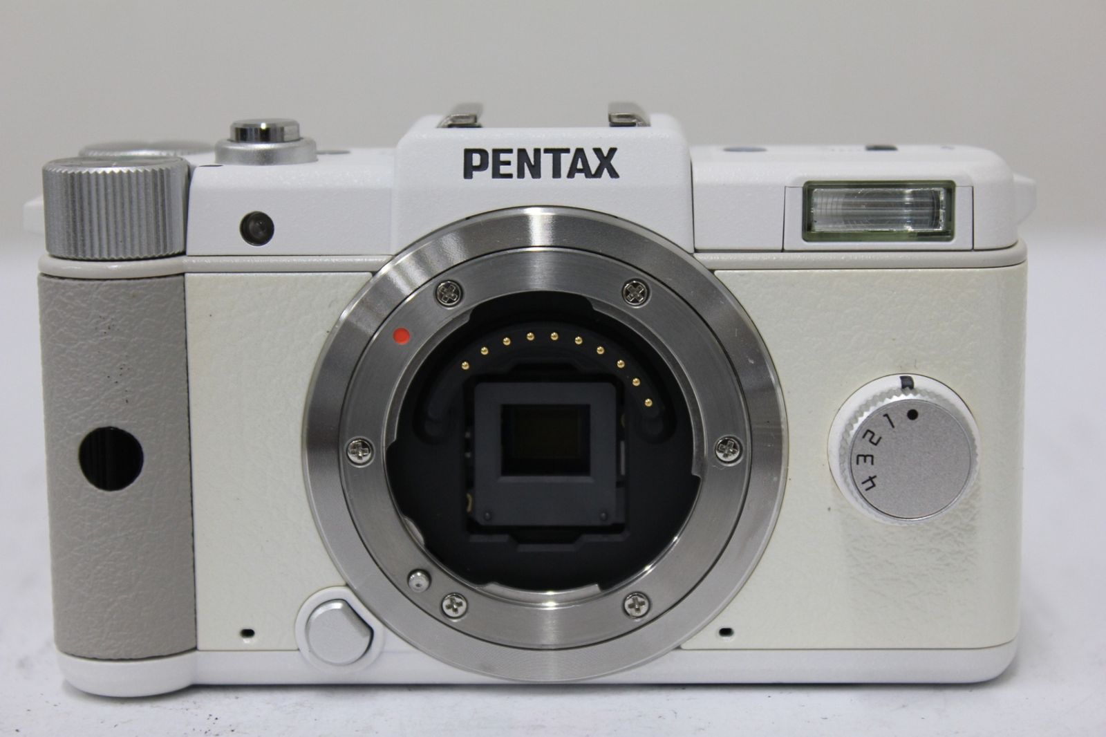返品保証】 ペンタックス Pentax Q ホワイト smc PENTAX 8.5mm F1.9 