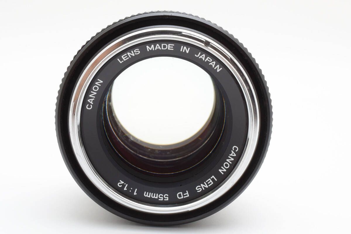 Canon 単焦点レンズ 55mm CANON キヤノン FD 55mm F1.2 Oマーク 大口径 単焦点レンズ FDマウント