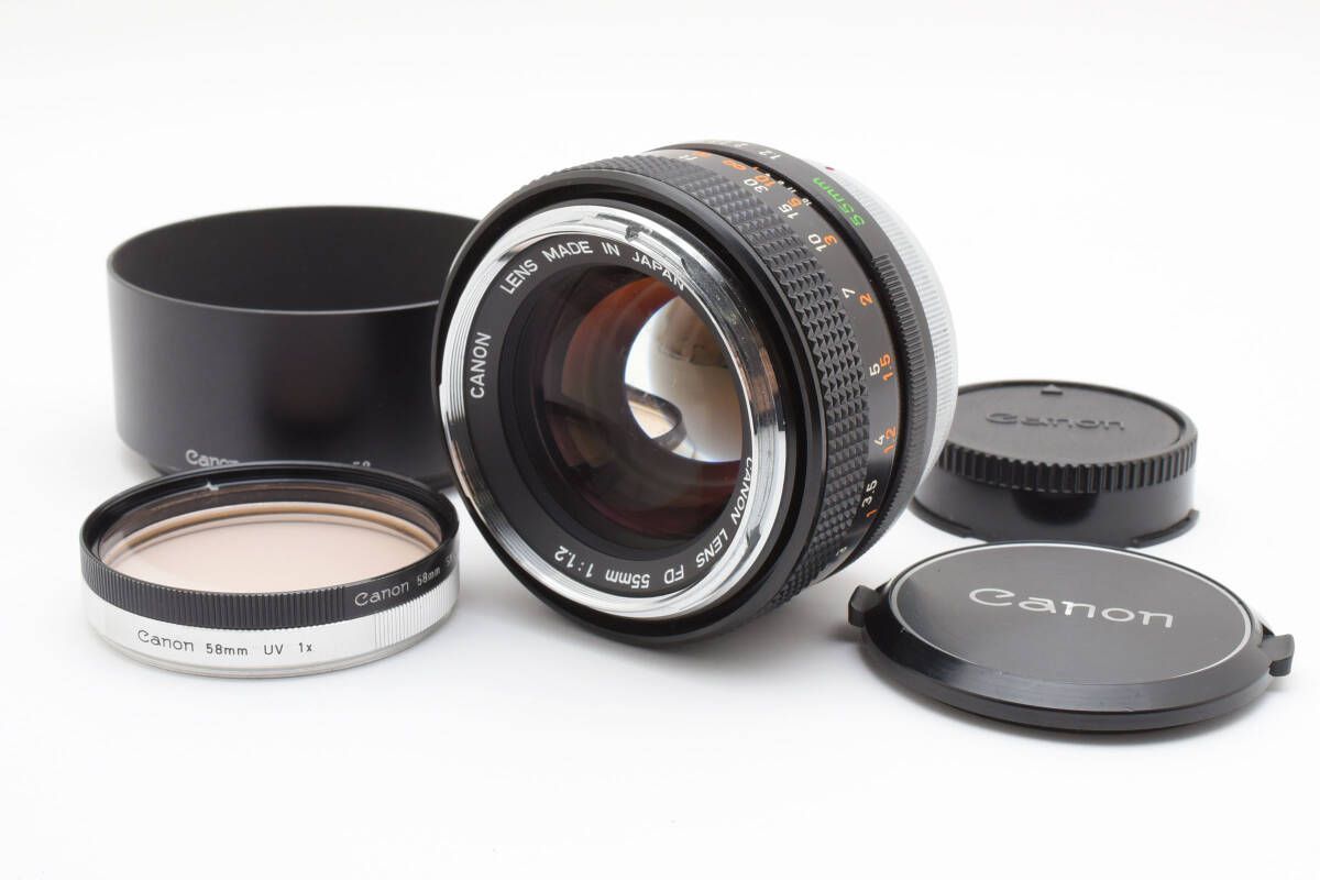 CANON キヤノン FD 55mm F1.2 Oマーク 大口径 単焦点レンズ FDマウント