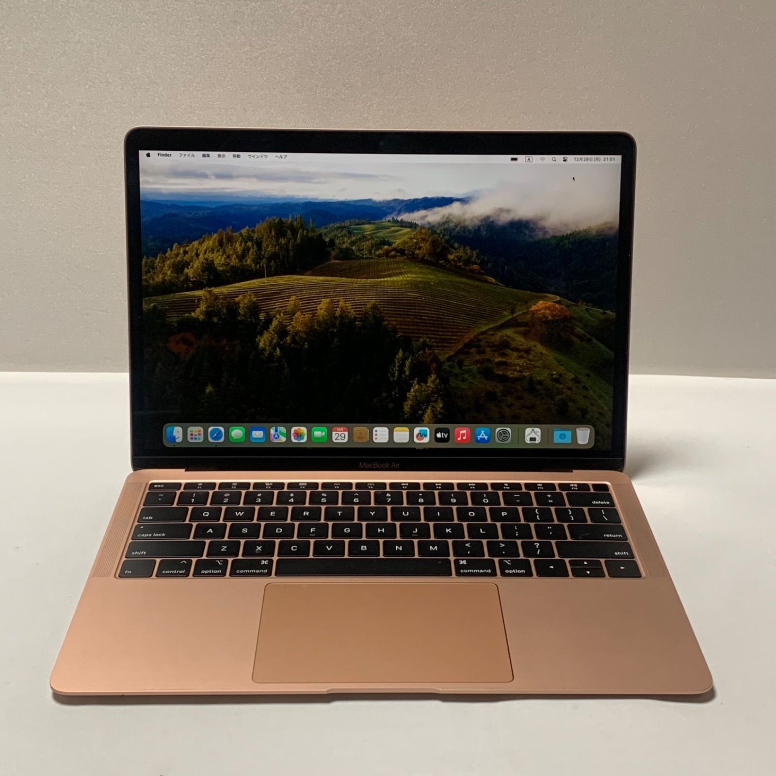 美品】MacBook Air 2018年 i5 SSD256GB メモリ8GB ローズゴールド 13.3