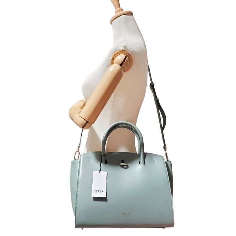 極美品 FURLA GENESI M フルラ ジェネシ トートバッグ ショルダー 