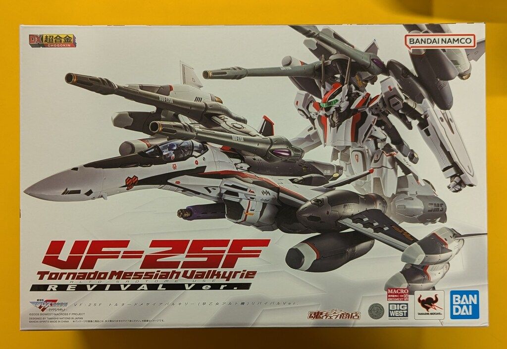 BANDAI SPIRITS DX超合金 VF-25F トルネードメサイアバルキリー