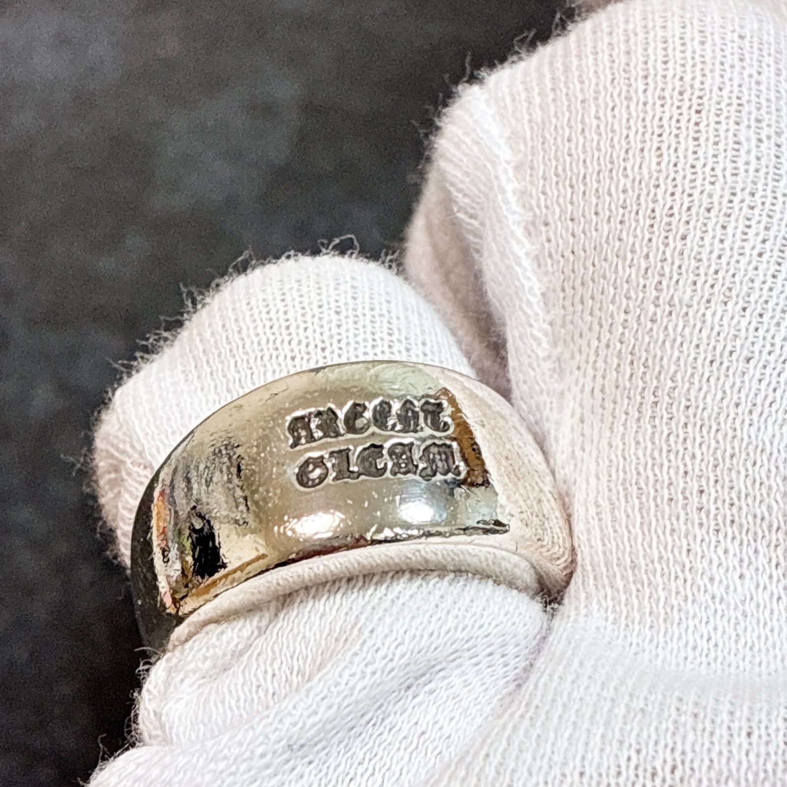 ARGENT GLEAM アージェントグリーム ロゴ リング 19号 シルバー 925 
