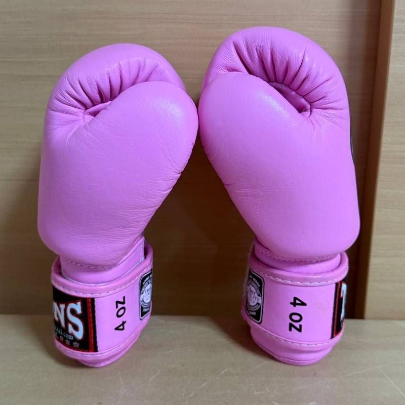 Twins Special ボクシンググローブ 4oz ホワイト kidsキッズ TWINS
