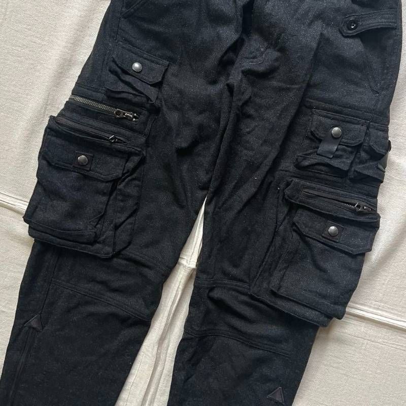 00s vintage 旧タグ ポロバイラルフローレン ギミック カーゴパンツ 軍