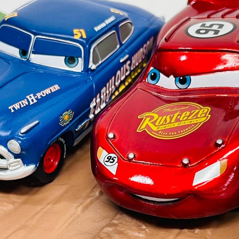 ディズニー 一番くじ PIXAR カーズ D賞 シーン フィギュア / Happyくじ