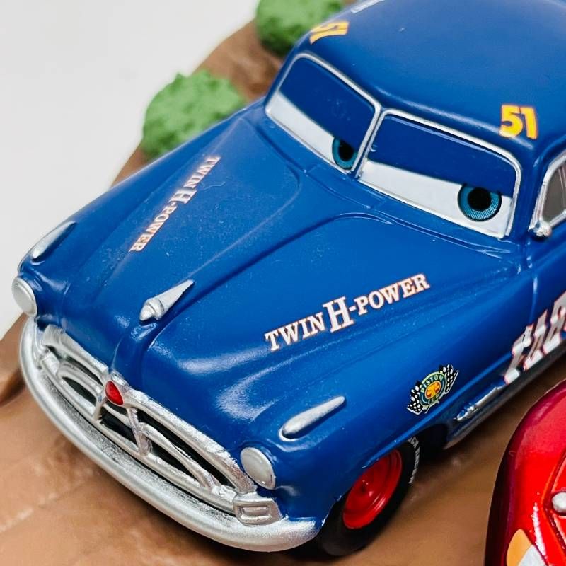 ディズニー 一番くじ PIXAR カーズ D賞 シーン フィギュア / Happyくじ