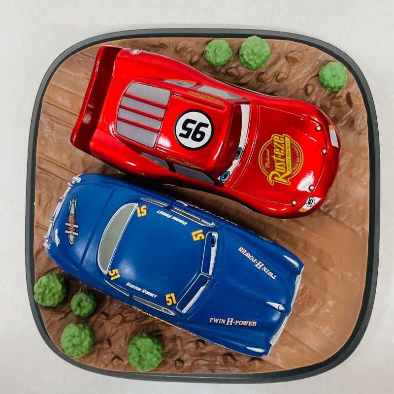 ディズニー 一番くじ PIXAR カーズ D賞 シーン フィギュア / Happyくじ