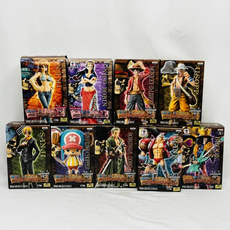 ワンピース グラメン&グラレディ＆グラチル 30体セット‼︎ ワンピース THE GRANDLINE MEN LADY フィギュア 9体 まとめ セット