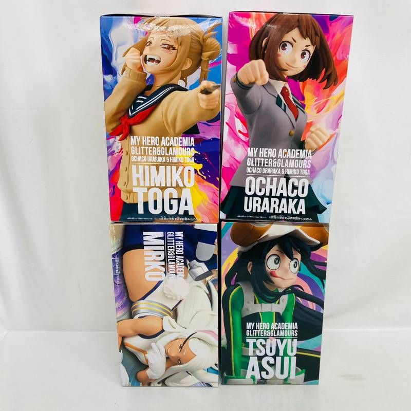 未開封 ヒロアカ GLITTER ＆ GLAMOURS 4体 フィギュア まとめ セット