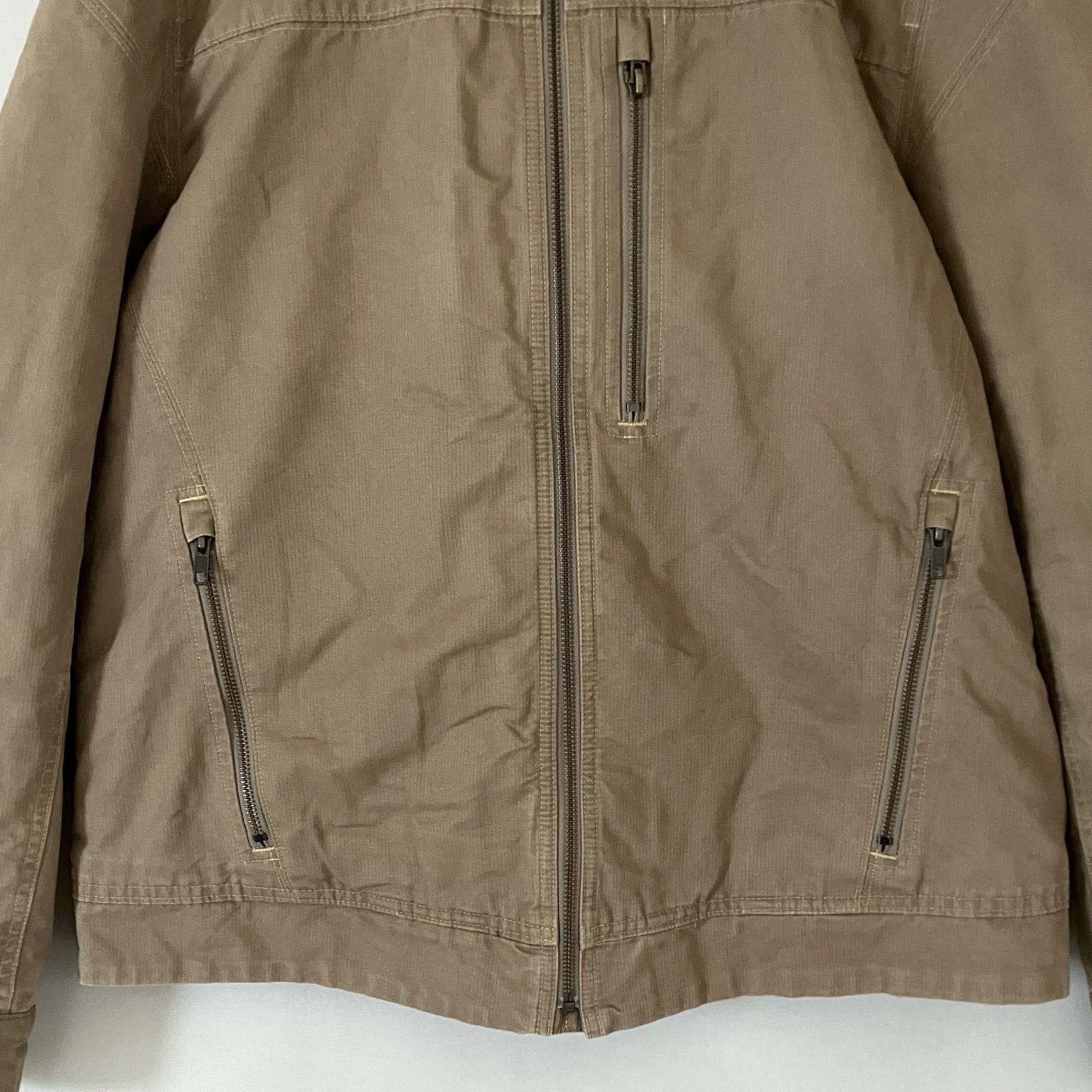 エルエルビーン☆ウール混ブランケットライナー/ジップアップ中綿入り 