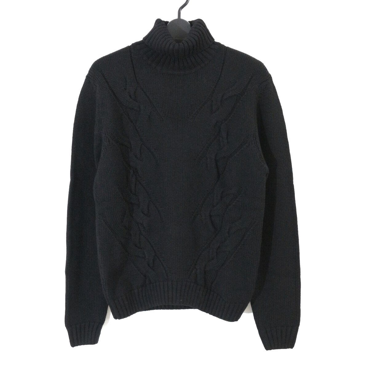 HERITAGE ヘリテージ 18AW タートルネックケーブルニットセーター 46 H 