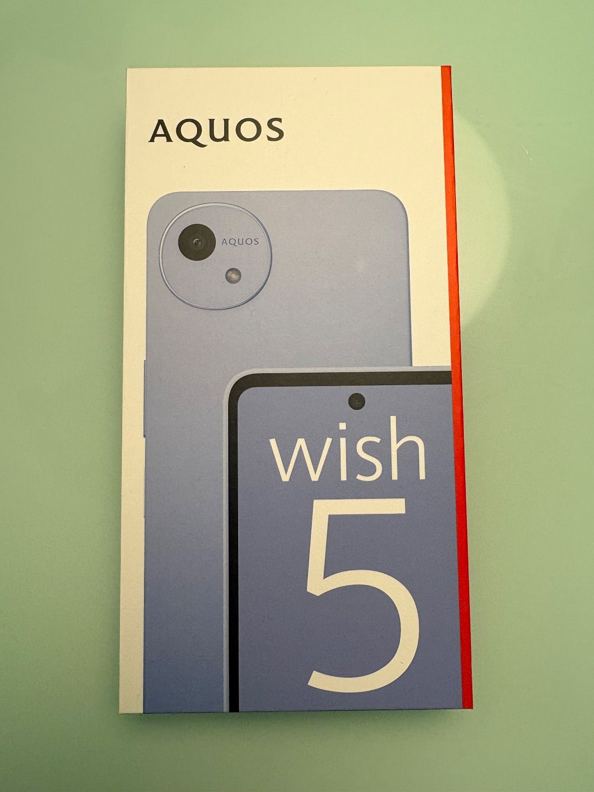 新品未開封 Aquos wish5 SH-52F ミソラ simフリー シャープ au ドコモ