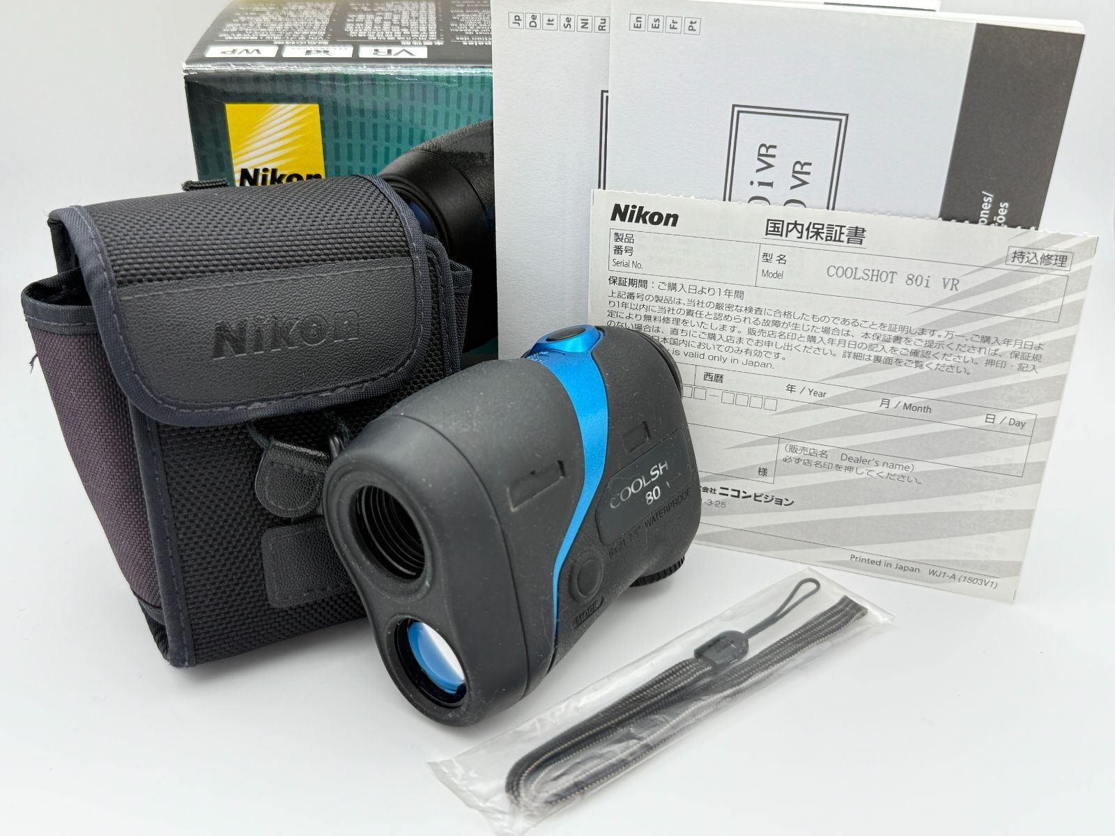 Nikon COOLSHOT 80i VR ニコン クールショット ゴルフ用レーザー距離計