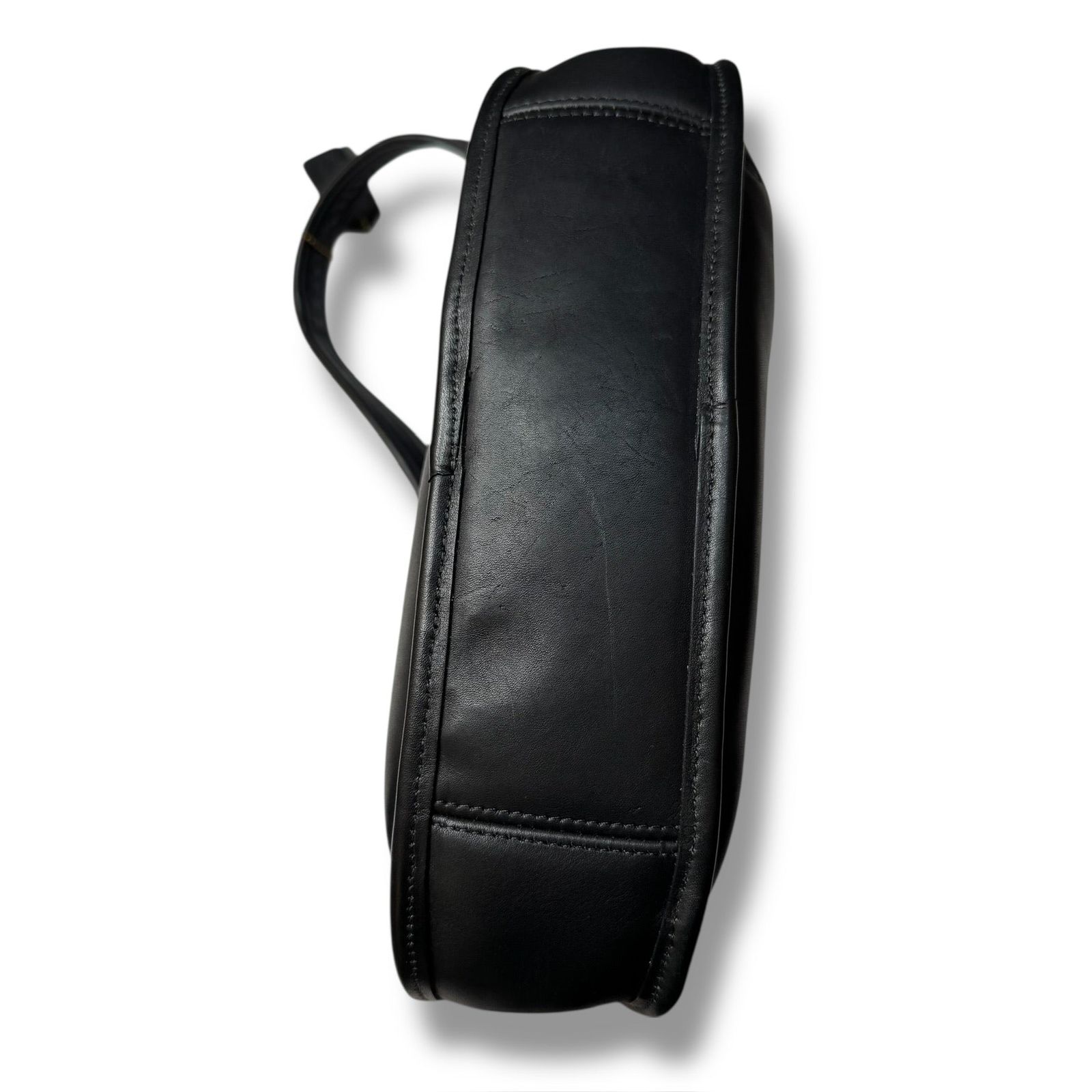 良品】オールドコーチ ワンショルダーバッグ エルゴ 黒 レザー 9047