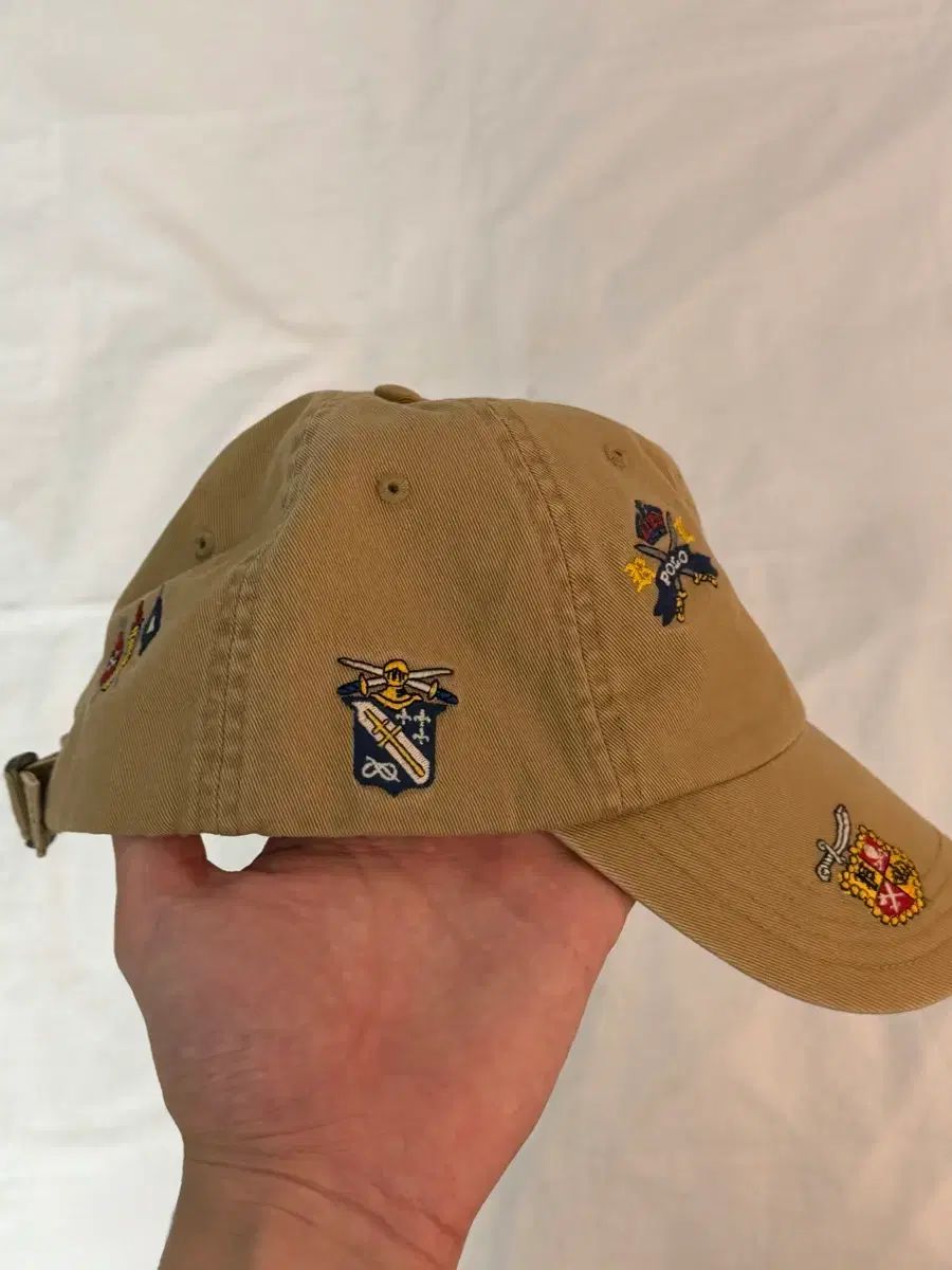 ポロ ラルフローレン マルチパッチ 刺繍ロゴ ベースボールキャップ