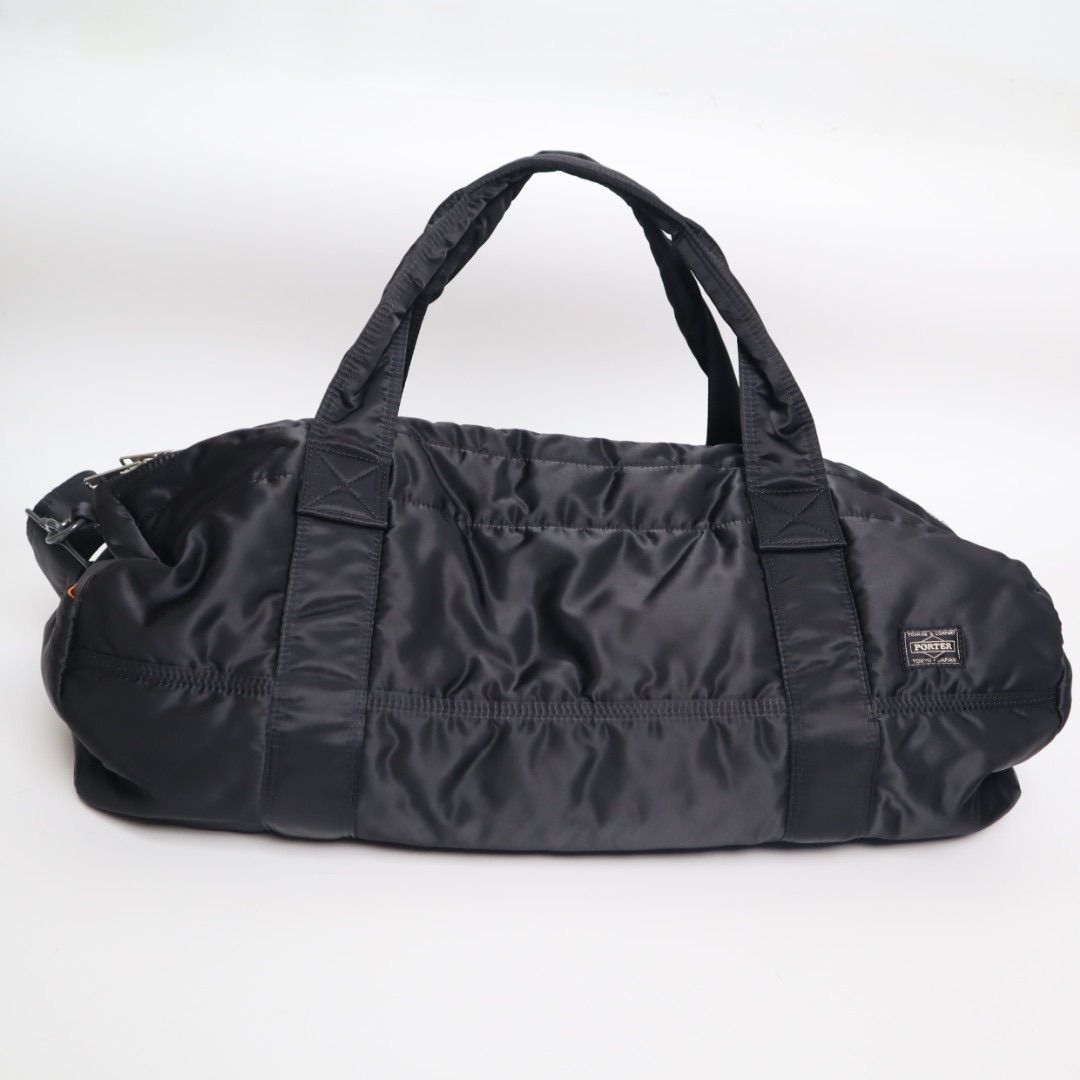 PORTER TANKER 廃盤 ドラム型 ボストンバッグ 特大 Black Archive