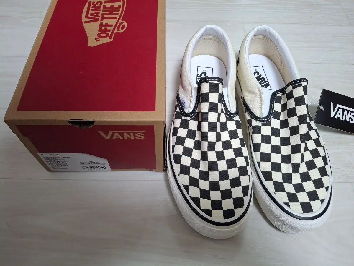VANS アナハイム 98 DX チェッカーボード スリッポン 275 - メルカリ