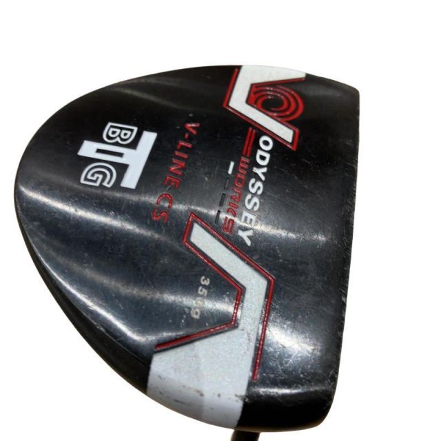 中古】 オデッセイ WORKS BIG T V-LINE CS 34インチ パター PT