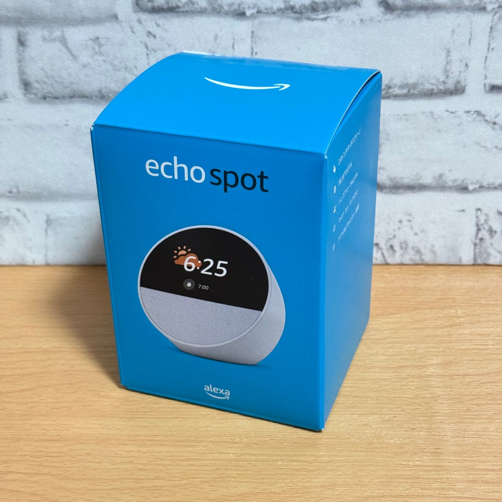 Amazon Echo Spot（2024年発売） - グレーシャーホワイト - メルカリ