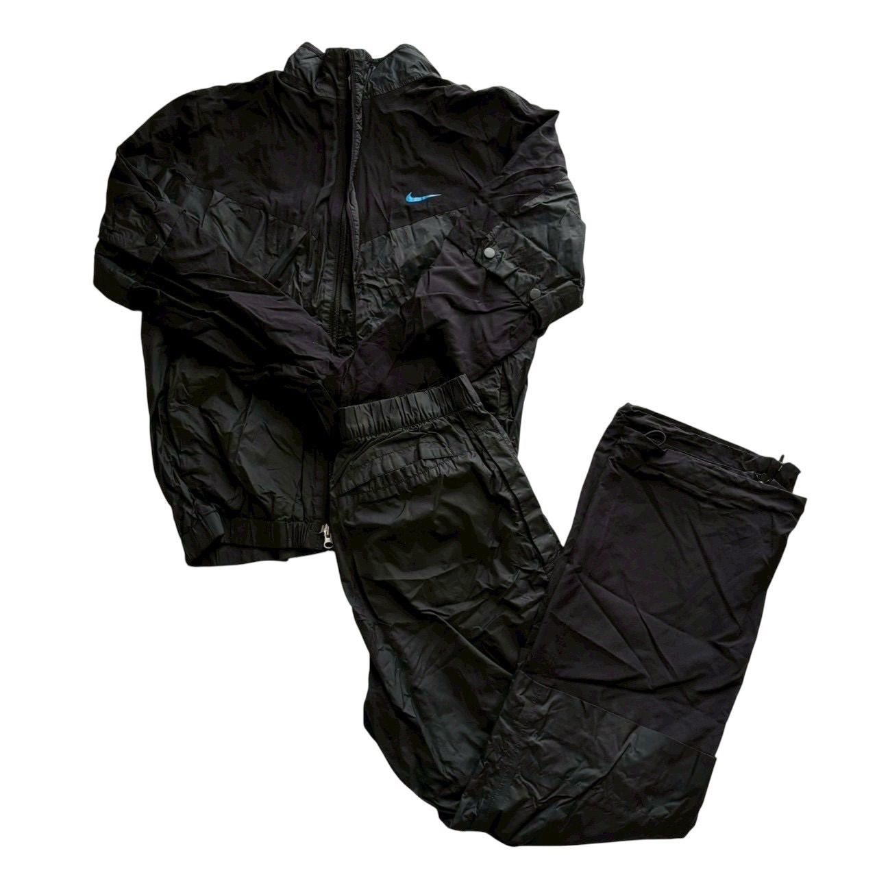 ナイキゴルフ　 レインウェアブラック　2way NIKE（ナイキ） ナイキゴルフ レインウェア 上下セット 2WAYジャケット