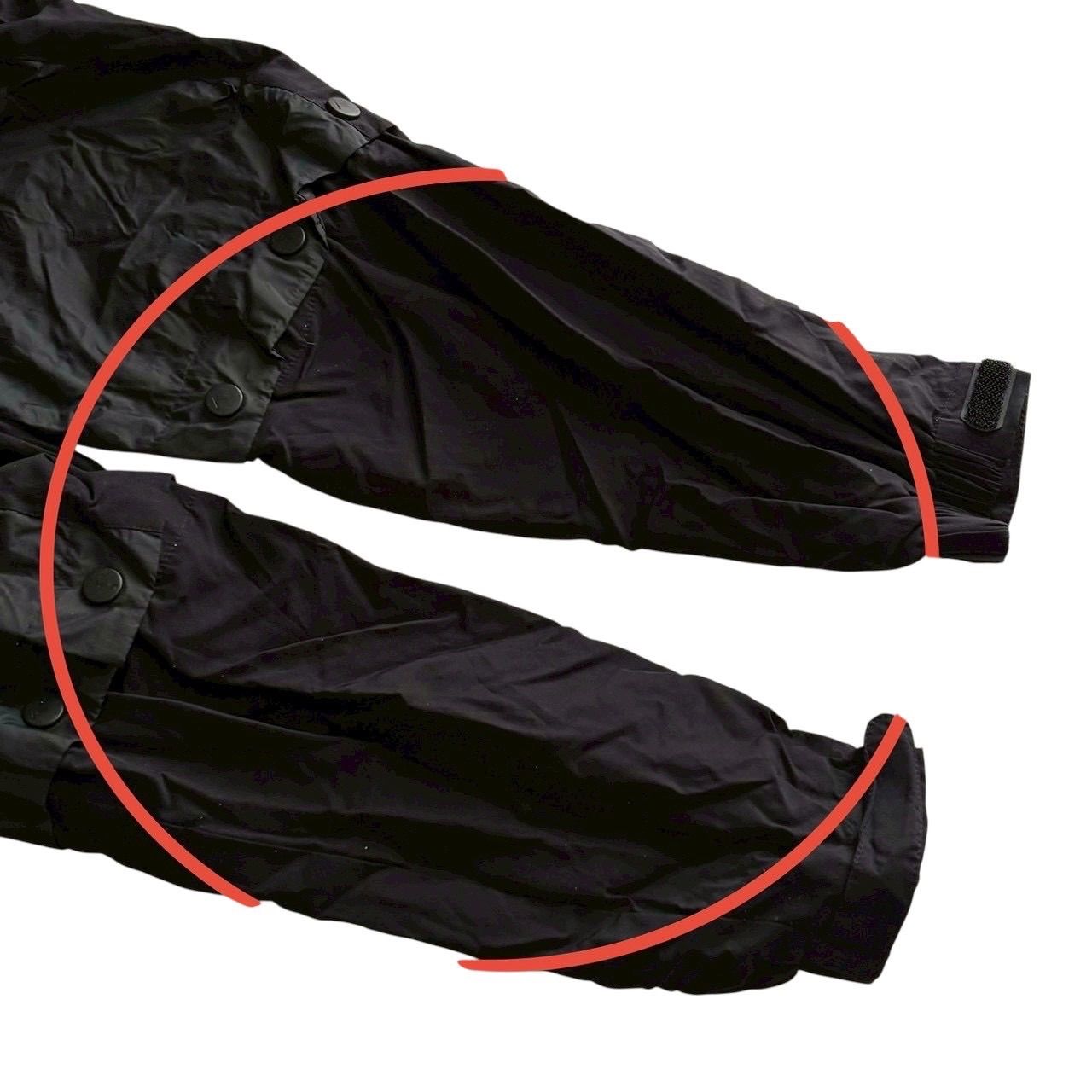 NIKE ナイキ ゴルフレインウェアセットアップ 黒 雨具 ゴルフ 趣味