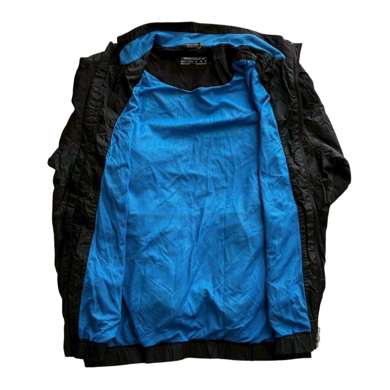 NIKE ナイキ ゴルフレインウェアセットアップ 黒 雨具 ゴルフ 趣味