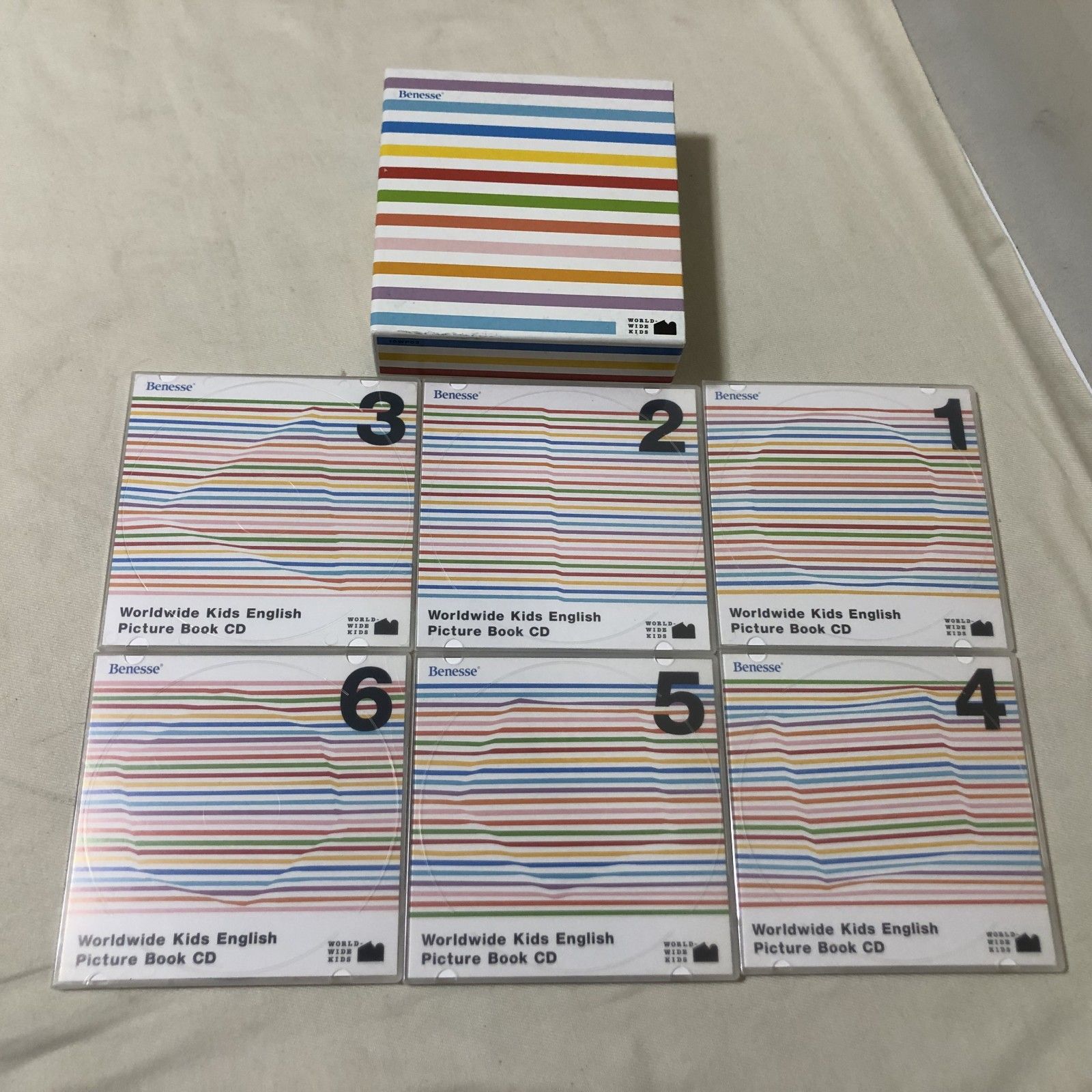 H502 ベネッセ ワールドワイドキッズ CDセット 英語教材 English