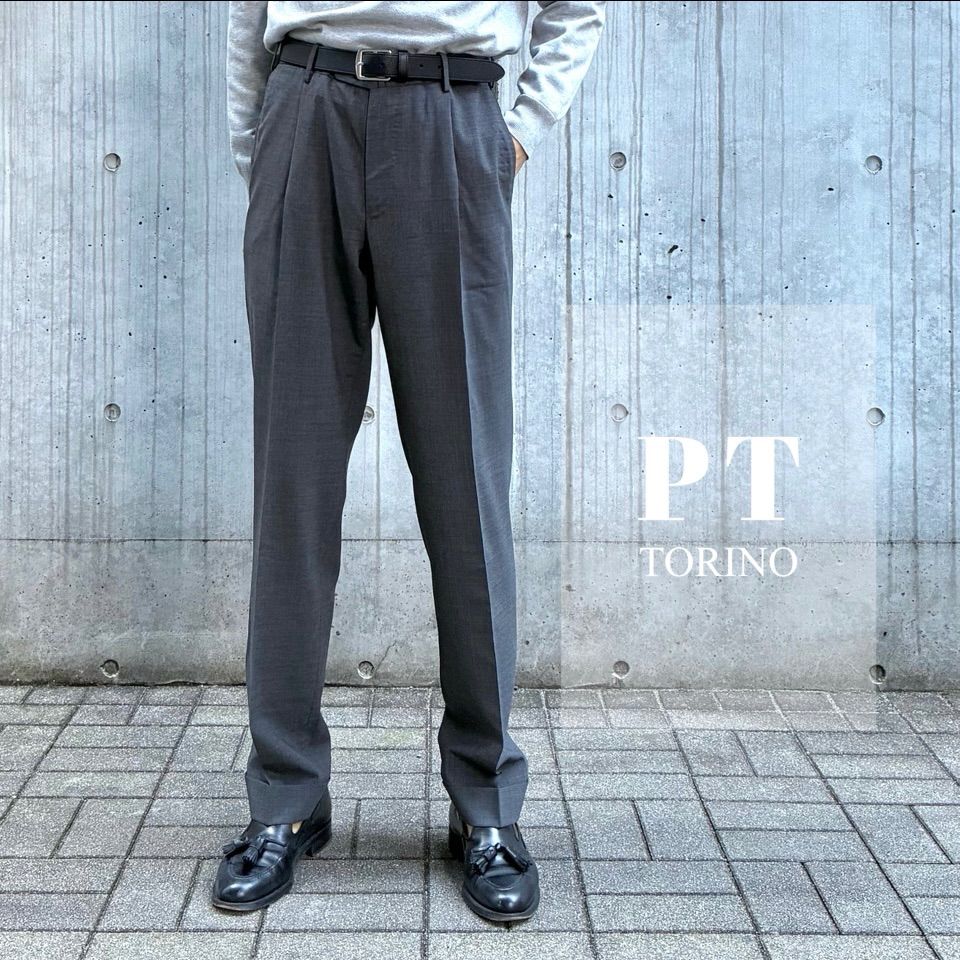 PT TORINO / GENTLEMAN FIT ウール トロピカル ストレッチ ワン