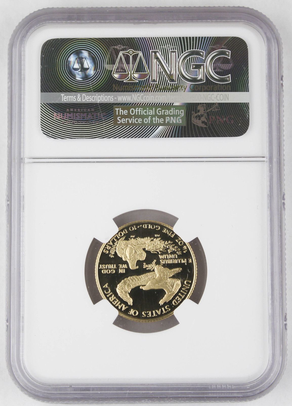 1989年 W $10 1/4トロイオンス ゴールド アメリカン イーグル プルーフ