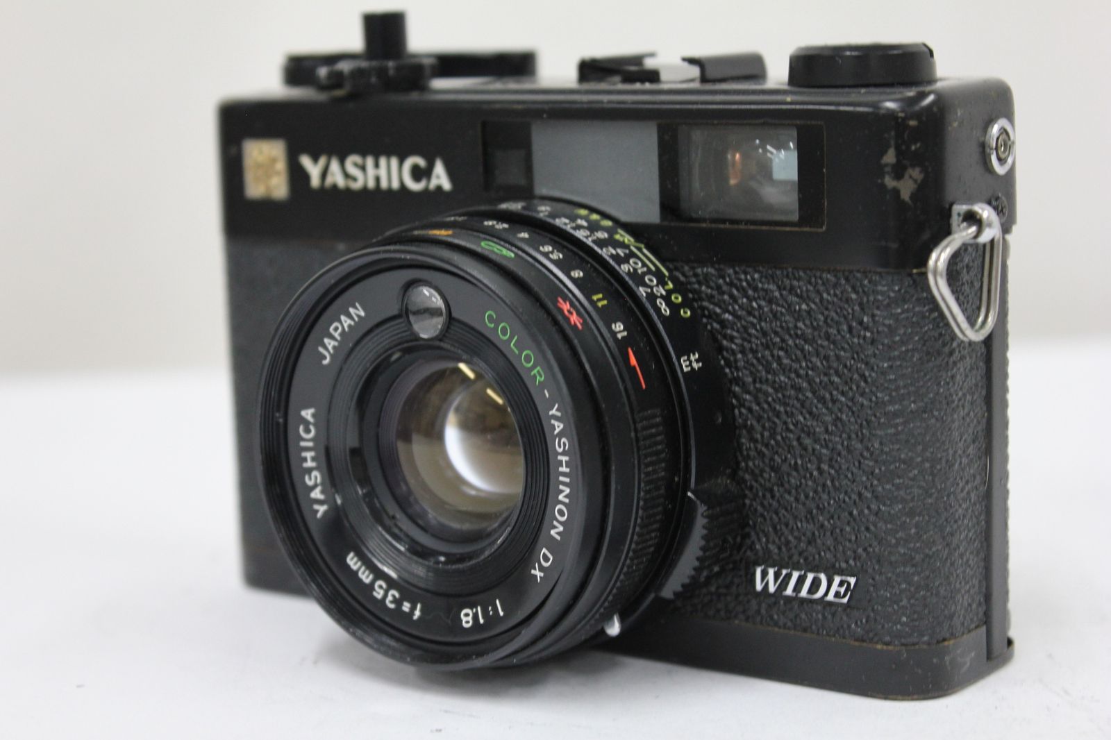 返品保証】 ヤシカ Yashica ELECTRO 35 CCN ブラック WIDE COLOR