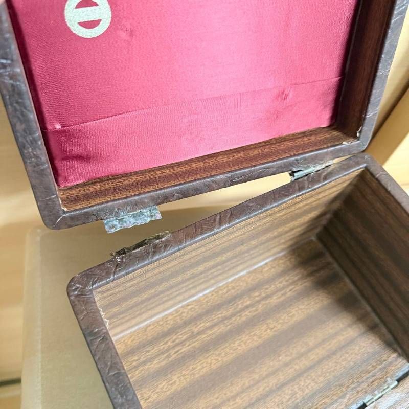 ミズノ 丸一 麻雀牌 背黒 家紋 点棒 ケース 稀少品 貴重 レア 昭和