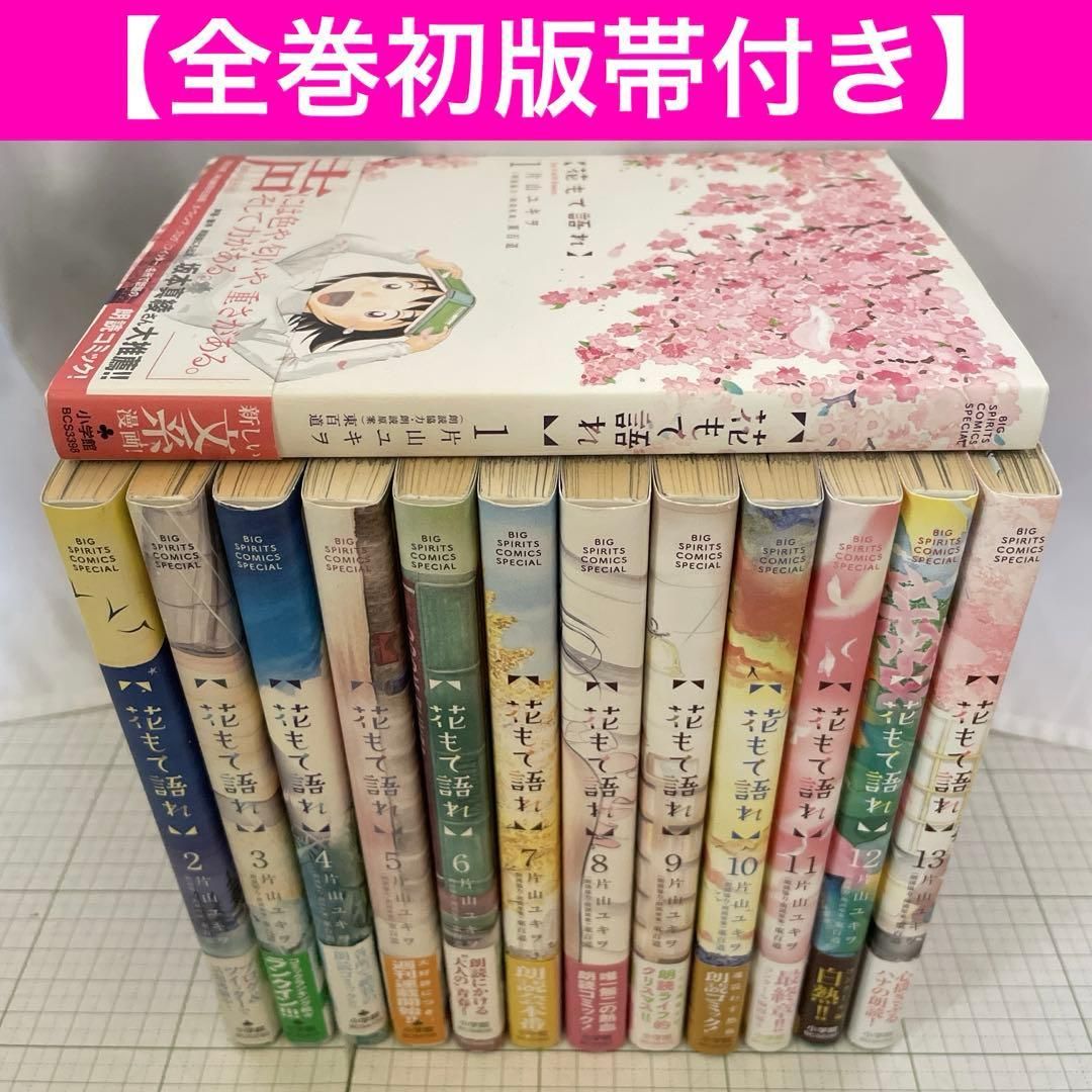 全巻初版帯付き】花もて語れ 全巻セット［全13巻］／片山ユキヲ ビッグ