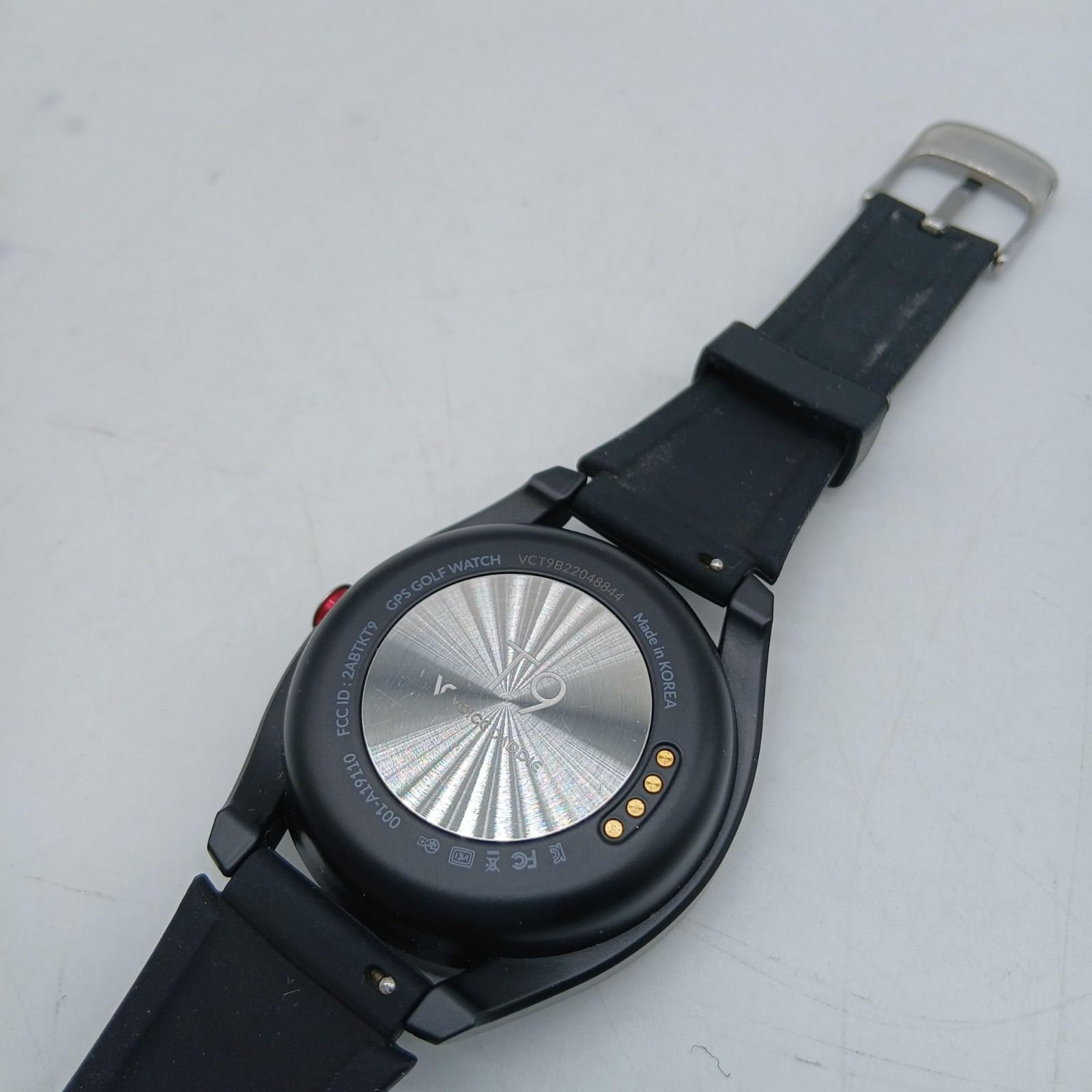 No.4629 [ボイスキャディ] Voice Caddie T9 ブラック 時計型ゴルフナビ