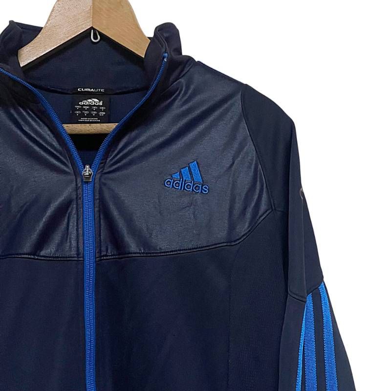 adidas アディダス 【M】 ジャージ トラックジャケット ネイビー