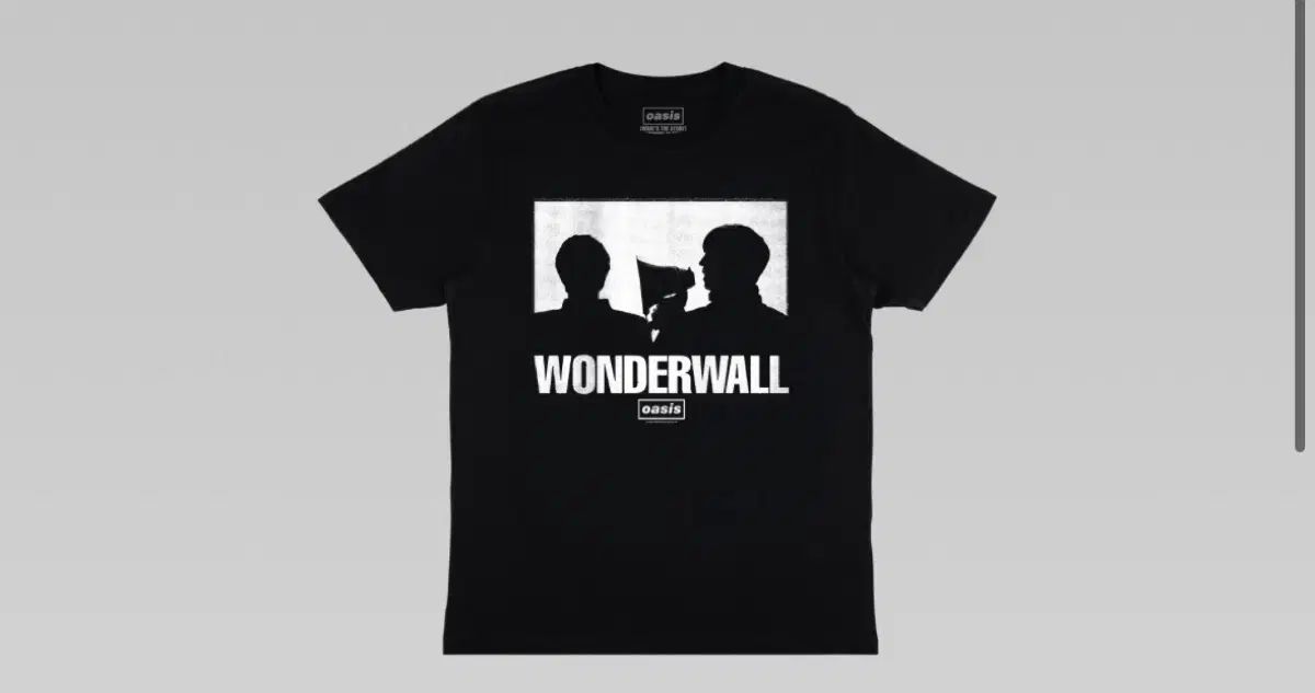Oasis オアジス 30周年 限定モデル wonderwall シルエット ブラック