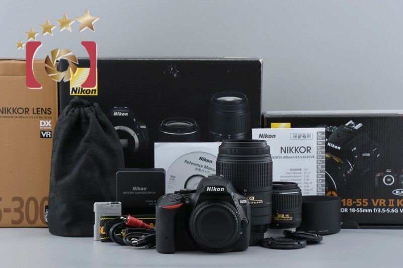 【中古】Nikon D5500 ダブルズームキット ブラック 中古】Nikon D5500 ダブルズームキット ブラック D5500 ダブルズーム