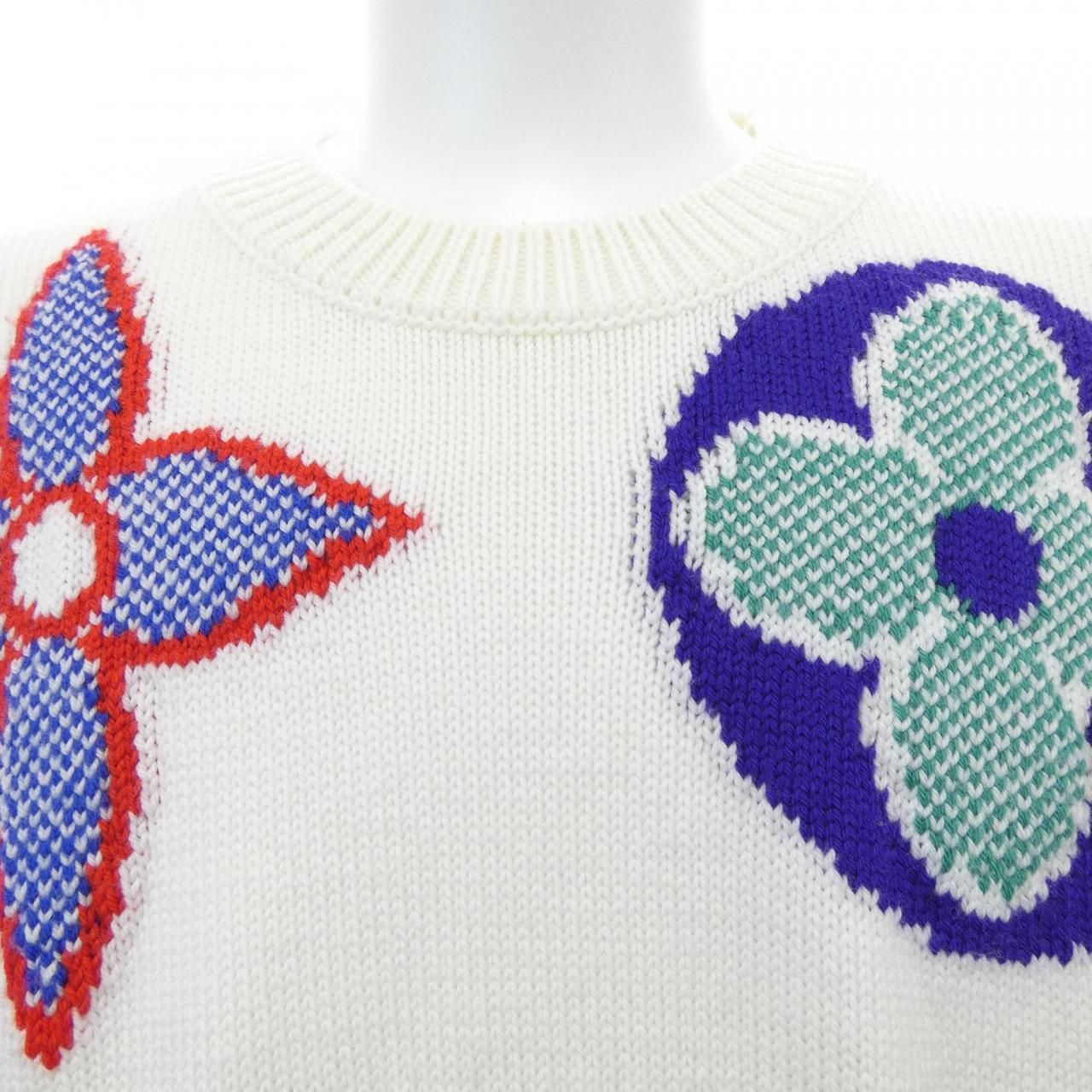 ルイヴィトン LOUIS VUITTON マルチカラーモノグラム HJN05WUTF ニット