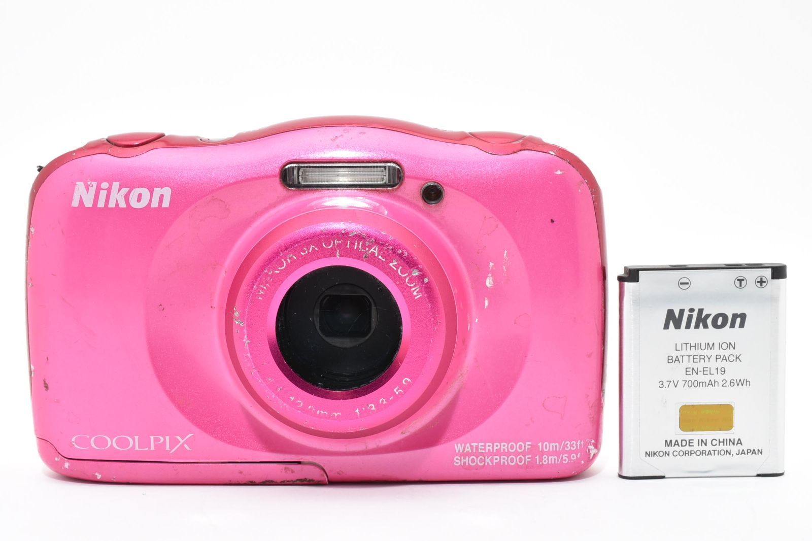 返品保証】☆実用品☆ Nikon COOLPIX クールピクス W100 コンパクト
