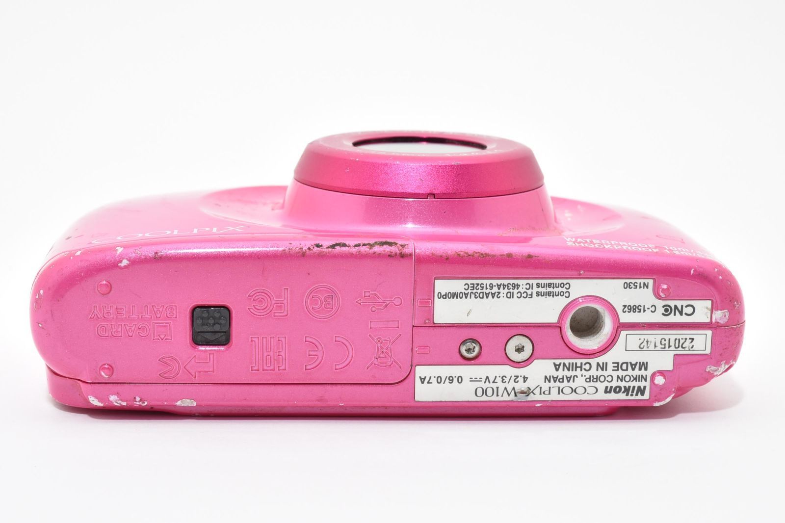 返品保証】☆実用品☆ Nikon COOLPIX クールピクス W100 コンパクト