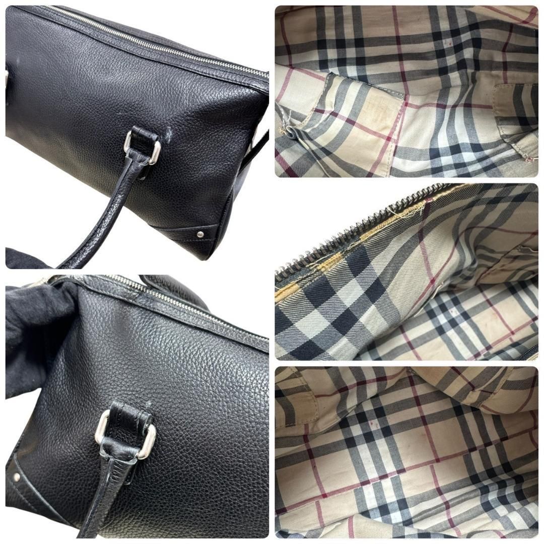 希少☆BURBERRY バーバリーロンドン☆トートバッグ ボストン 内側ノバ