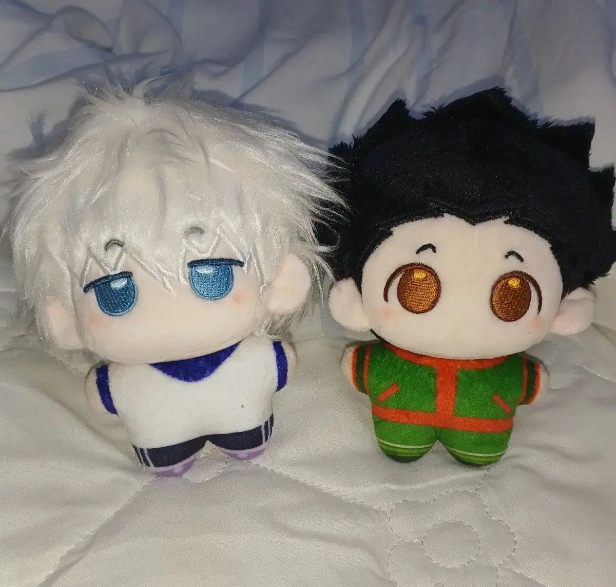 HUNTER×HUNTER ぬいぐるみ　キルア　ゴン Amazon.co.jp: 希少品 HUNTER× HUNTER キルア ゴン ぬいぐるみ