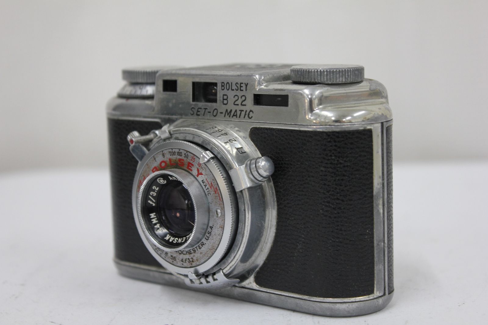 返品保証】 BOLSEY B22 SET-O-MATIC ANASTIGMAT WOLLENSAK 44mm F3.2