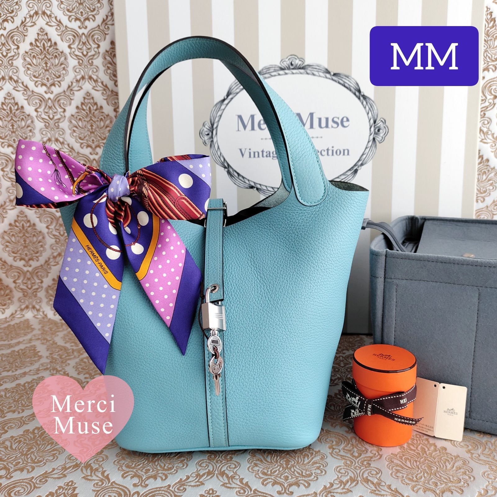 ❤お得なお品❤ピコタンロックMM22 ブルーアトール シルバー金具