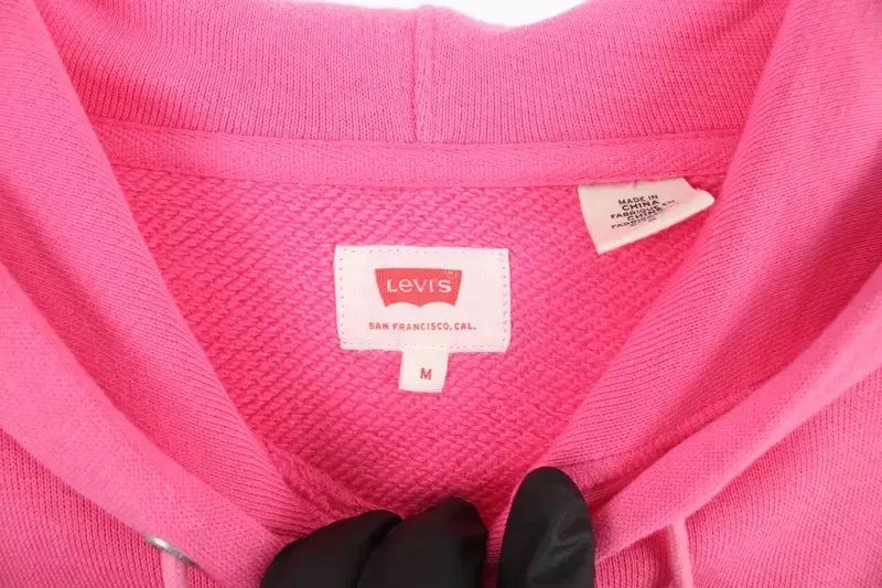 リーバイス (MEN - M) コットン ポリ ロゴ フーディ Levi