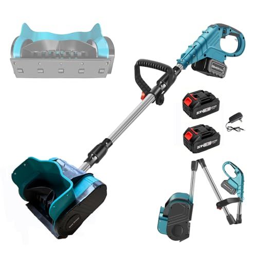 電動除雪機】除雪機 コードレス 手持ち式 充電式スノーシャベル 抛雪