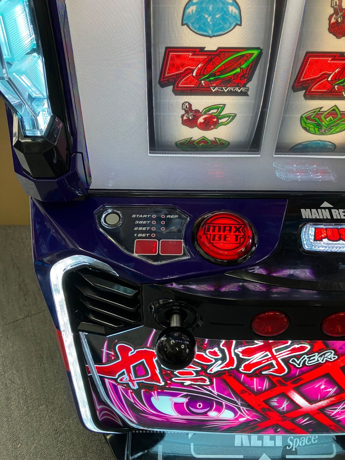 スマスロ実機 【 パチスロ L 革命機 ヴァルヴレイブ カミツキ パネル