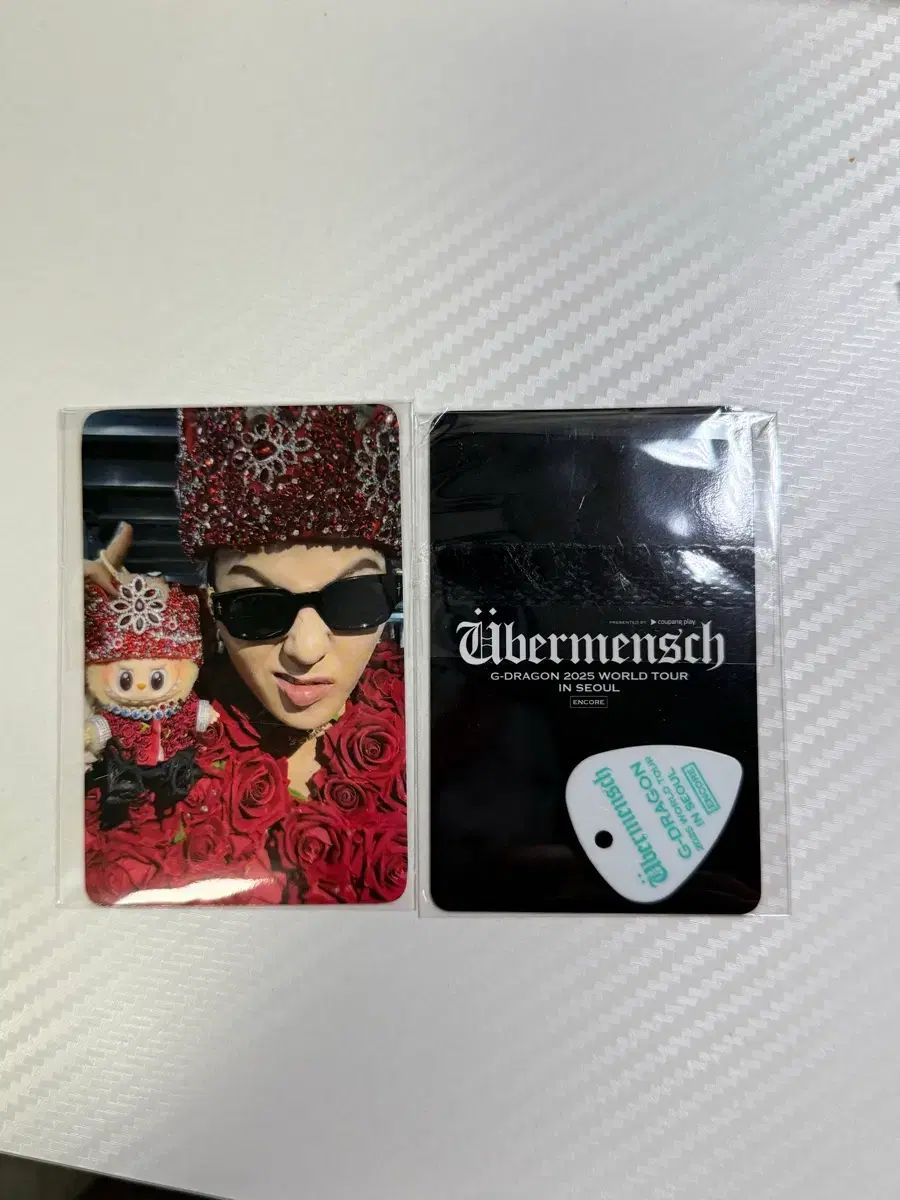 G-DRAGON（ジードラゴン） 2025 コンサート トレカ + ギターピック
