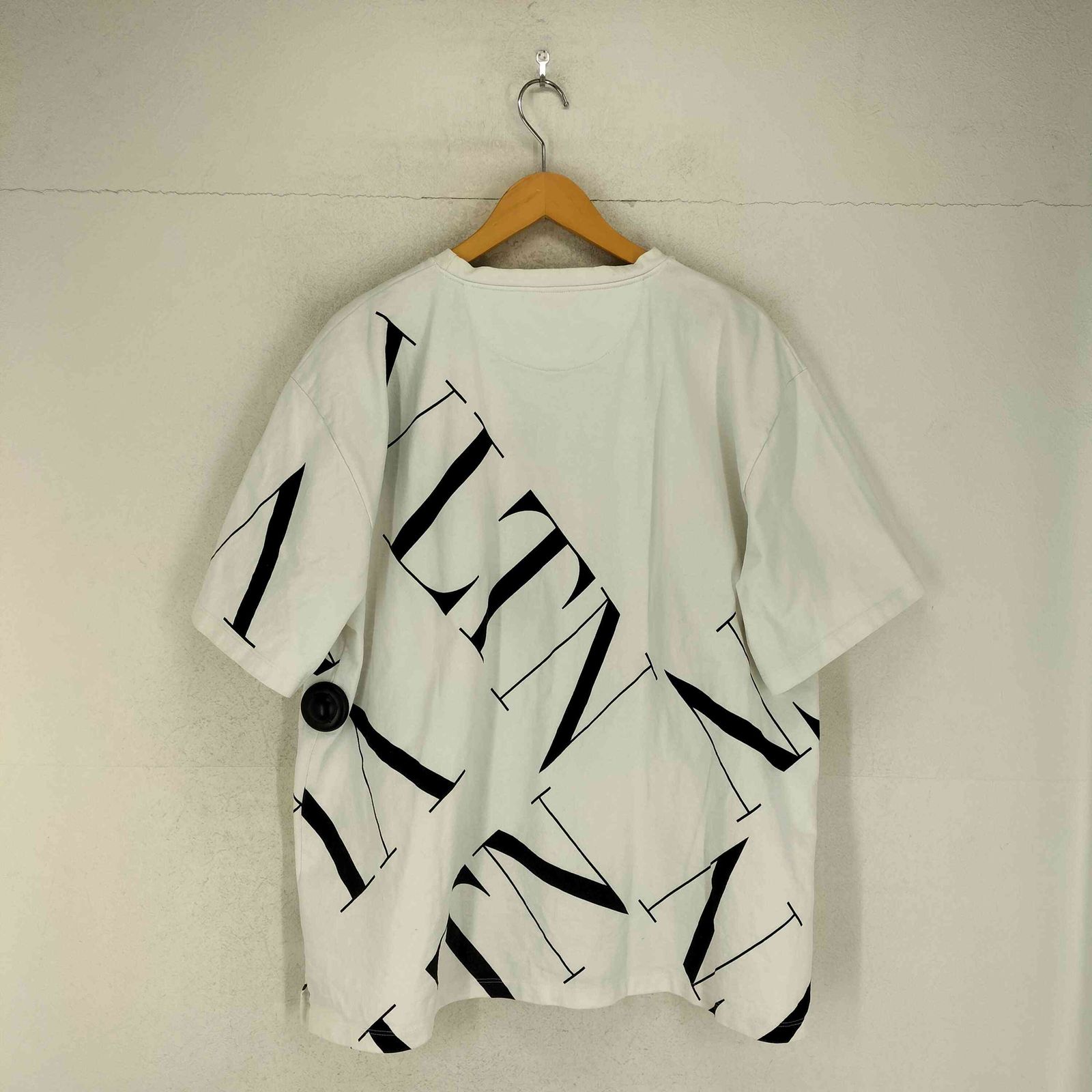 ヴァレンティノ Valentino ロゴプリントオーバーサイズ S/S Tシャツ 